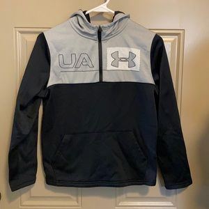 KIDS Under Amour hooded long-sleeve Coldgear